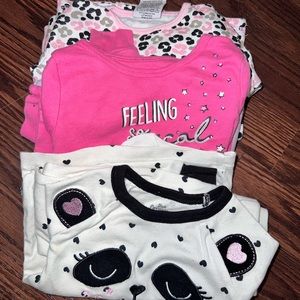 2T girls pajama bundle